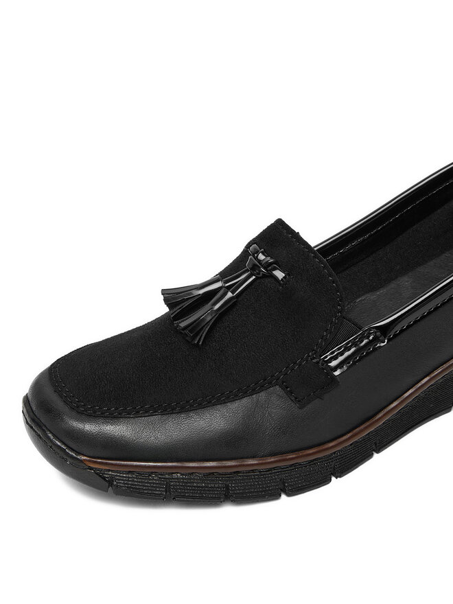 Rieker Halbschuhe Rieker 53771-00 Schwarz
