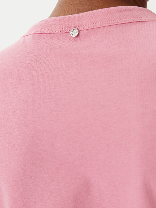 BOSS BOSS Camiseta C_Elogo_21 50540260 Rosa Slim Fit