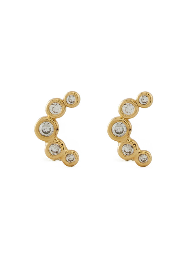 Aldo 3er-Set Ohrringe Aldo Dellaa 13868633 Goldfarben