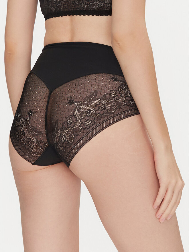 YSABEL MORA YSABEL MORA Klassischer Damenslip mit hoher Taille 19617 Schwarz