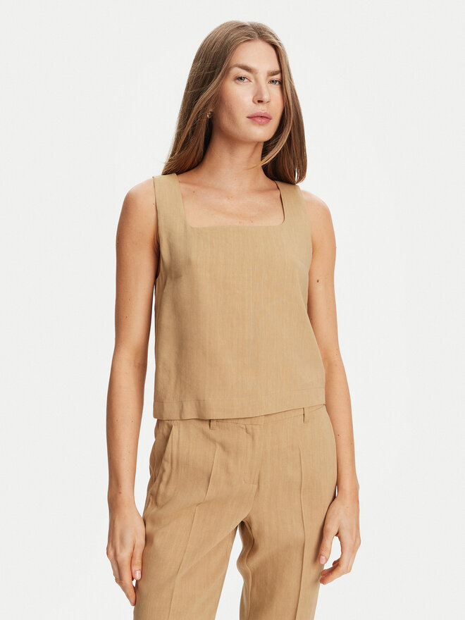 Marella Marella Top Terni 2513161055 Beis Regular Fit