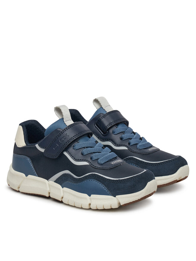 Geox Sneakersy Geox J Flexyper B.A J559BA 0FU22 C0832 M Granatowy
