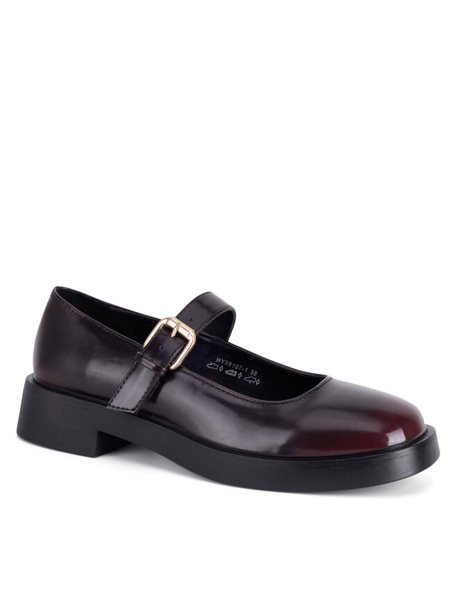 JENNY Zapatos hasta el tobillo JENNY HY58107-1 Guinda/burdeos