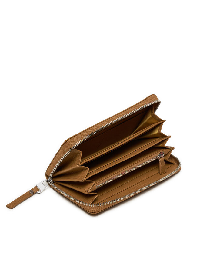 Gianni Chiarini Малък дамски портфейл Gianni Chiarini Wallets Grain PF 5042 GRN Зелен