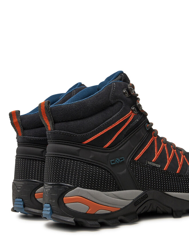 CMP Трекінгові черевики CMP Rigel Mid Trekking Shoes Wp 3Q12947 Чорний
