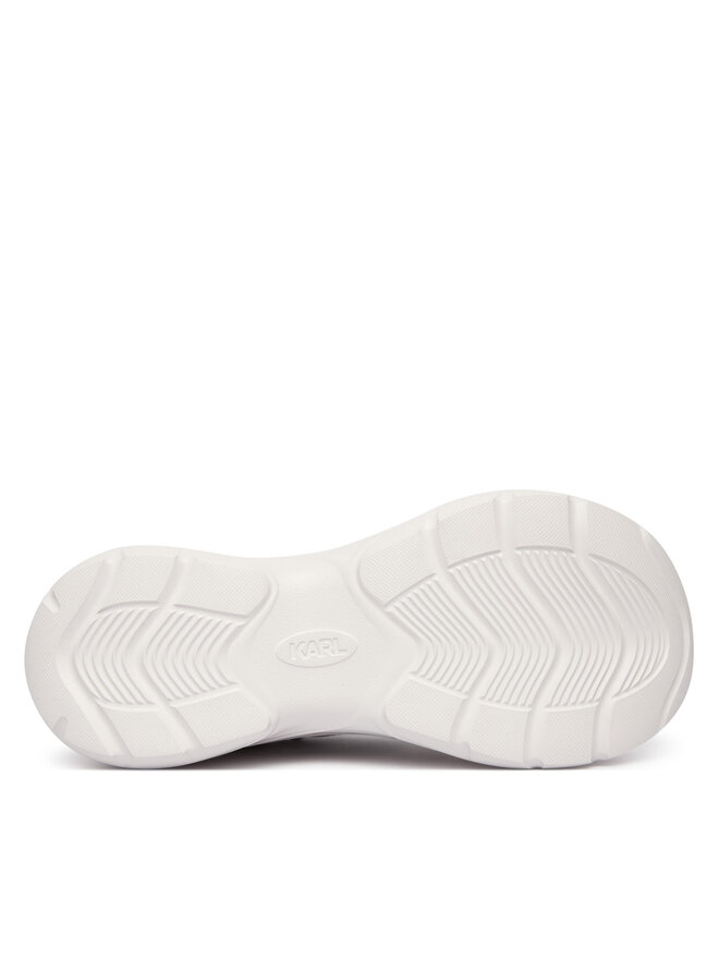 KARL LAGERFELD Снікерcи KARL LAGERFELD Kontour Wedge KL68016 Білий