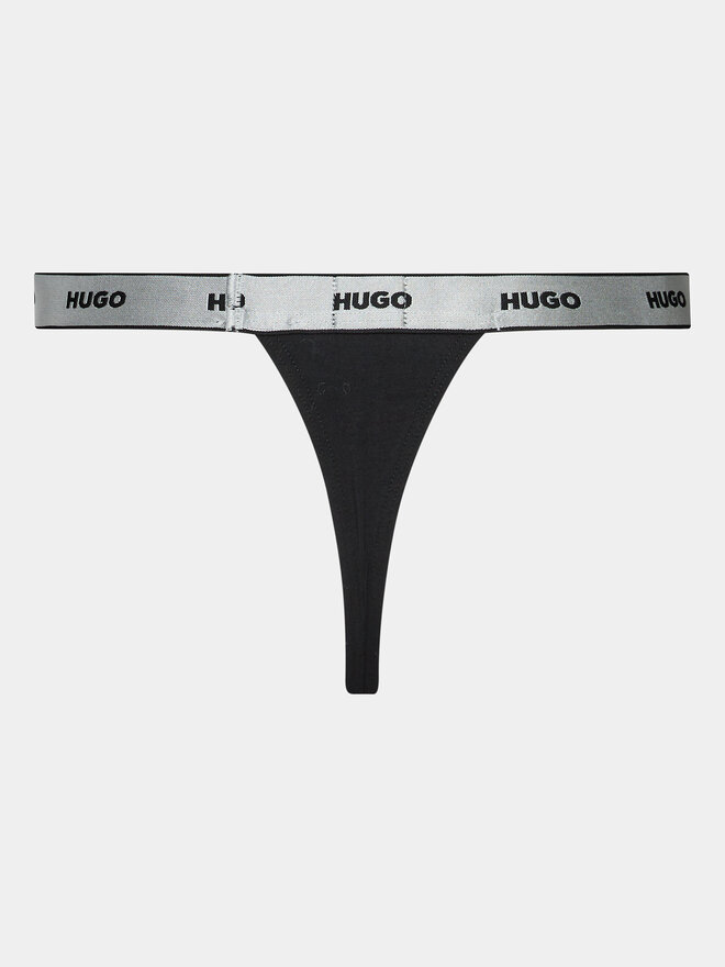 HUGO Hugo Σετ 3 τεμάχια στρίνγκ 50502802 Μαύρο