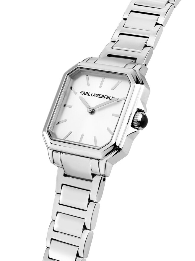 KARL LAGERFELD Ρολόι KARL LAGERFELD R0553102506 Ασημί