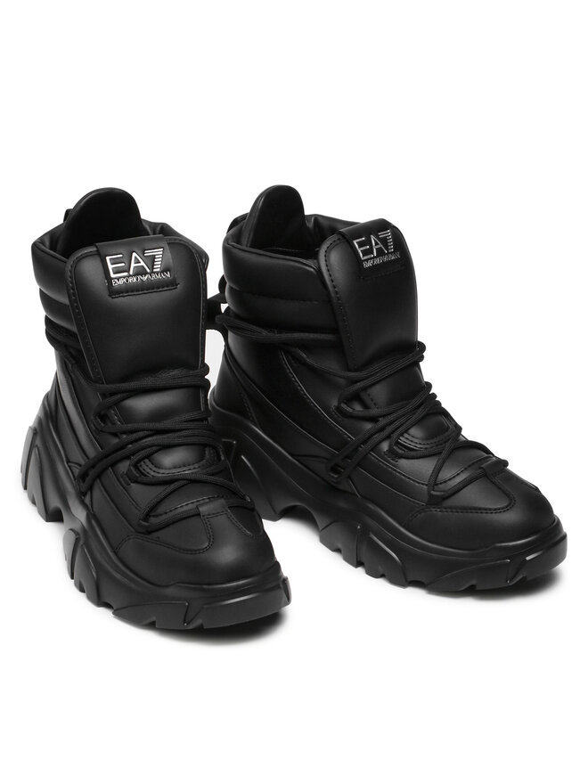 EA7 Emporio Armani Schnürstiefeletten EA7 Emporio Armani X8M001 XK228 R926 Schwarz