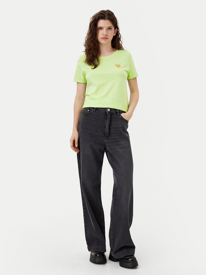 ONLY ONLY Majica Kita 15244714 Zelena Regular Fit