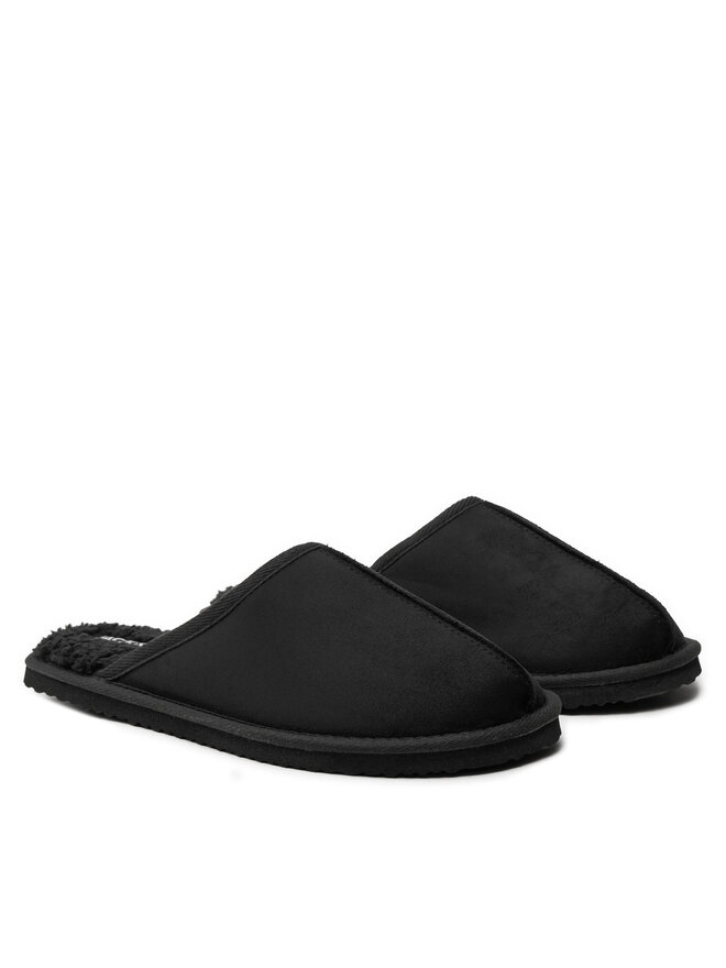 Jack&Jones Papucs Jack&Jones Jfwdudely Microfiber 12170309 Fekete