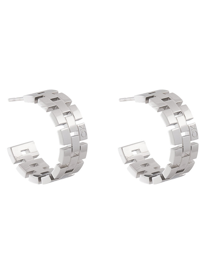 Calvin Klein Uhani Calvin Klein 35000249 Srebrna