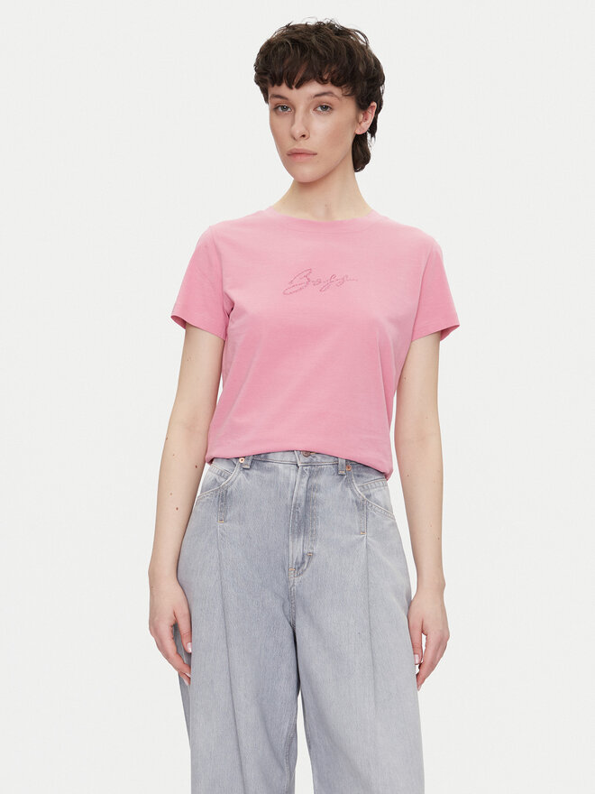 BOSS BOSS Футболка C_Esogo_2 50538826 Рожевий Regular Fit