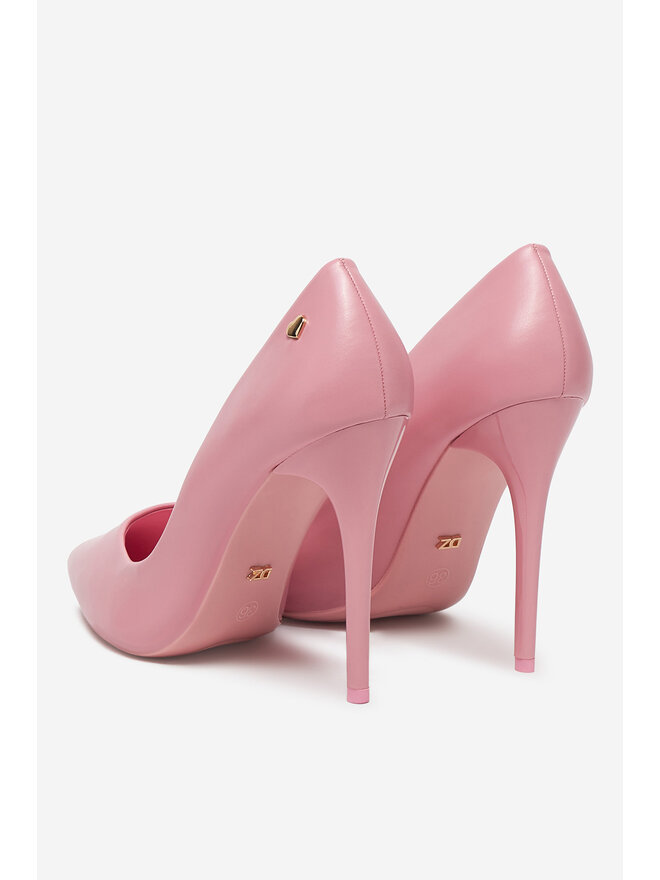 DeeZee Pantofi cu toc subțire DeeZee AB2-4503 Roz