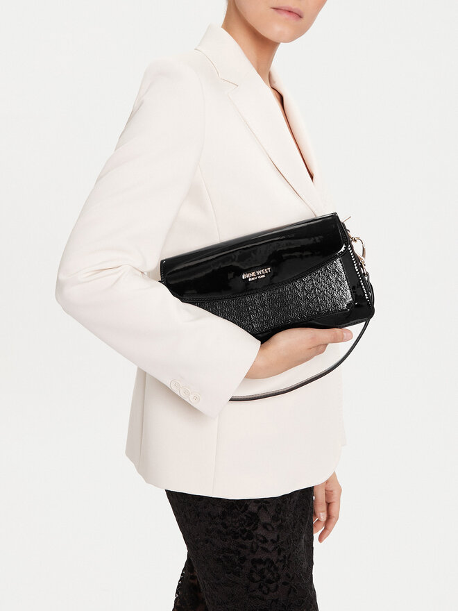 Nine West Táska Nine West CEO-MISSISIPI-GLAR0 Fekete