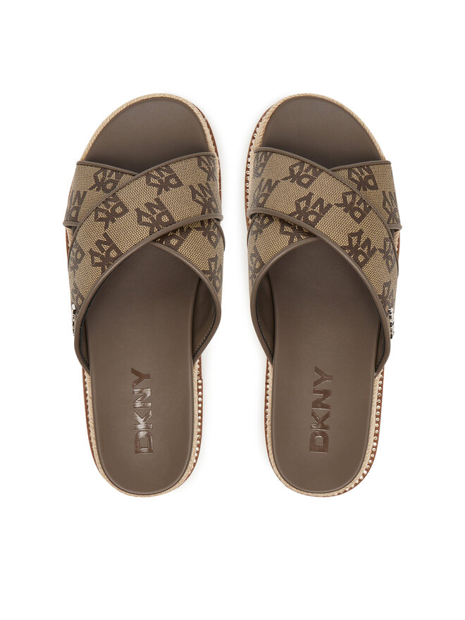 DKNY Pantoletten DKNY K1666574 Braun