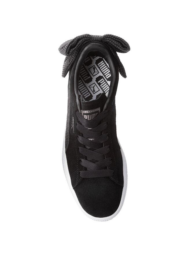 Sneakers Puma Suede Bow Uprising Wn s 367455 01 Nero escarpe