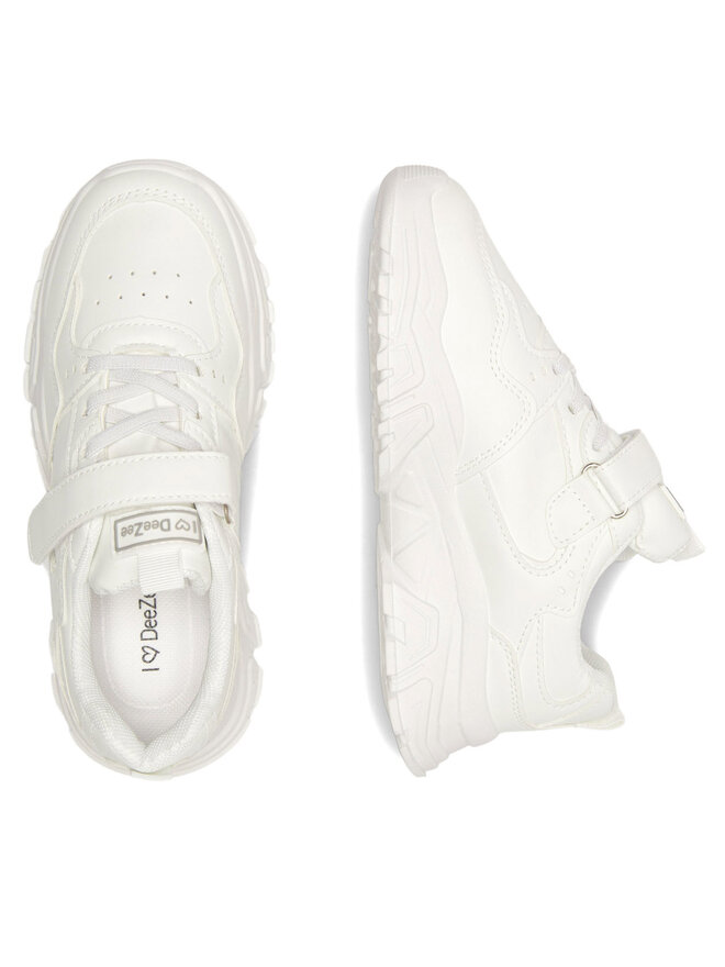 DeeZee Sneakersy DeeZee TS5677K-02AA Biały