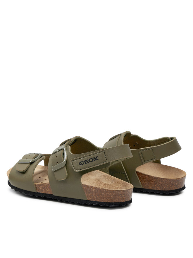Geox Sandály Geox J Ghita Boy J358LD 000BC C3009 S Khaki