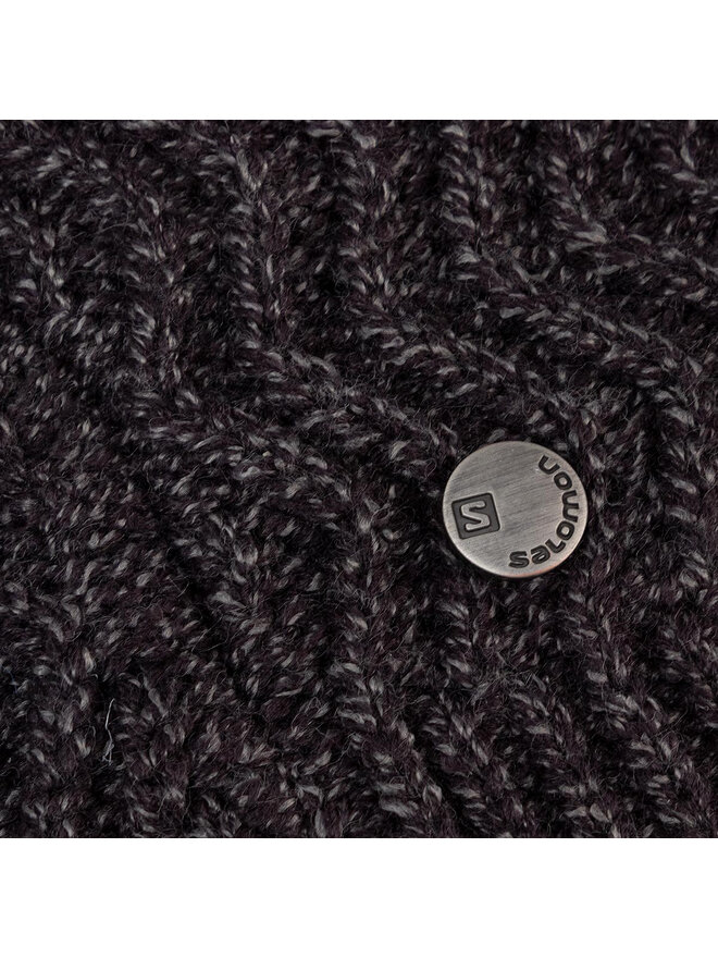 Salomon Mütze Salomon Kuba Beanie L40353600 Schwarz