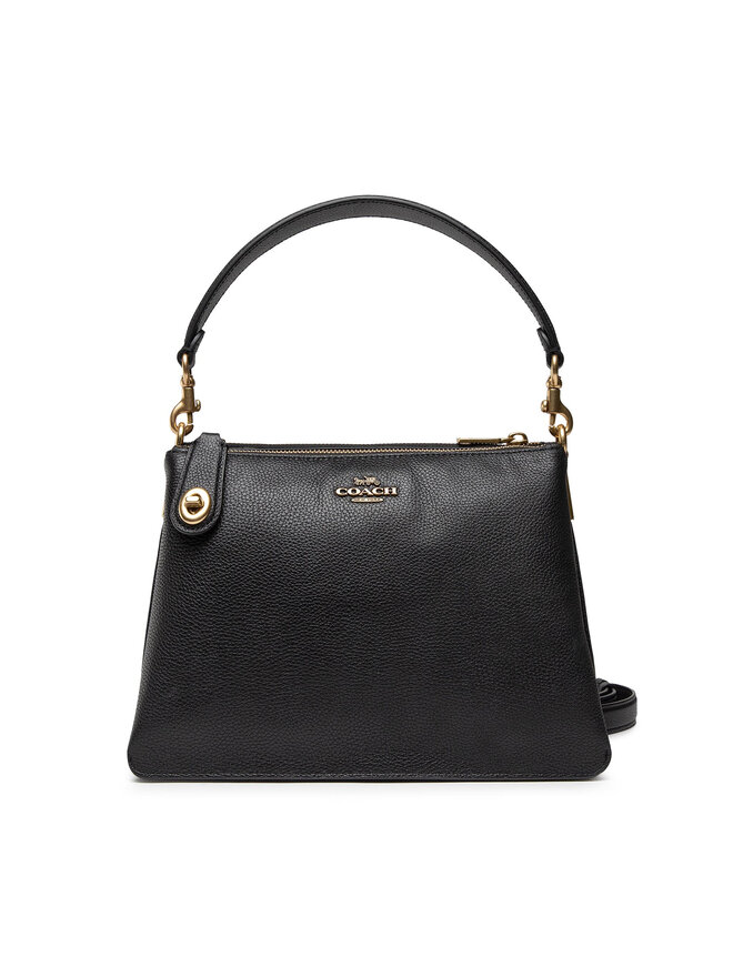 Coach Geantă Coach Pbbl Dbl Zip Sg C4645 Negru