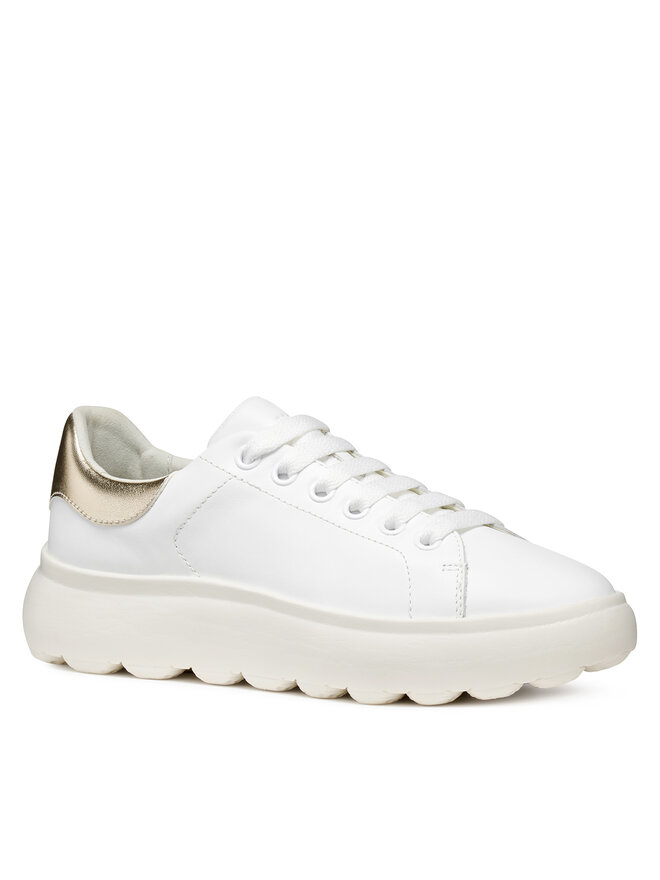 Geox Sneakers Geox D Spherica Ec4.1 D45TCD 085BN C1327 Alb