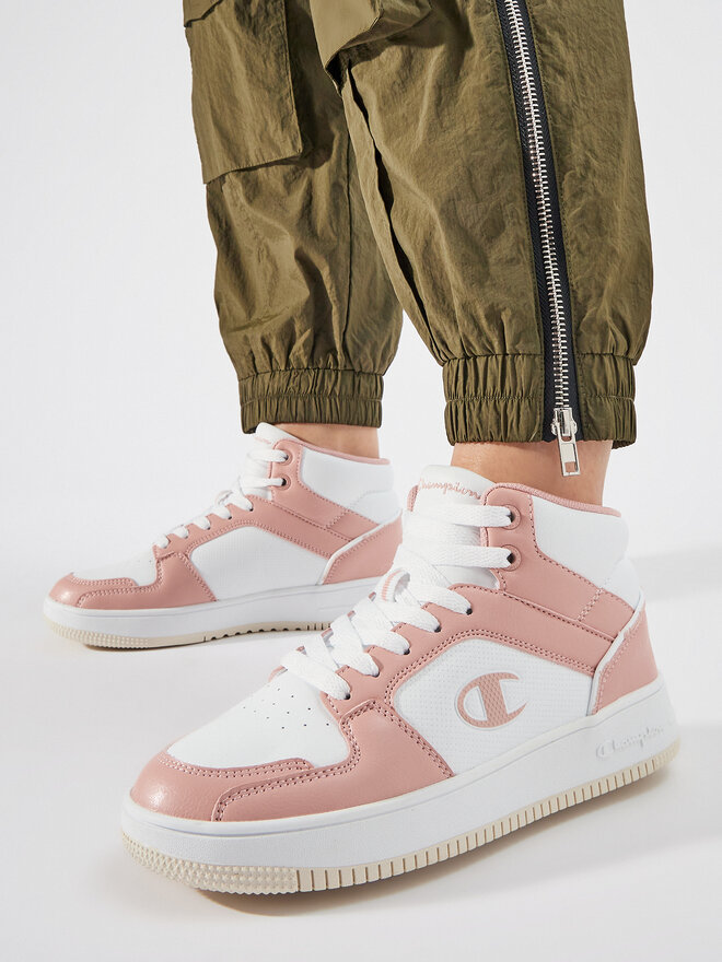 Champion Сникърси Champion Rebound 2.0 Mid Mid Cut Shoe S11471-CHA-PS020 Розов