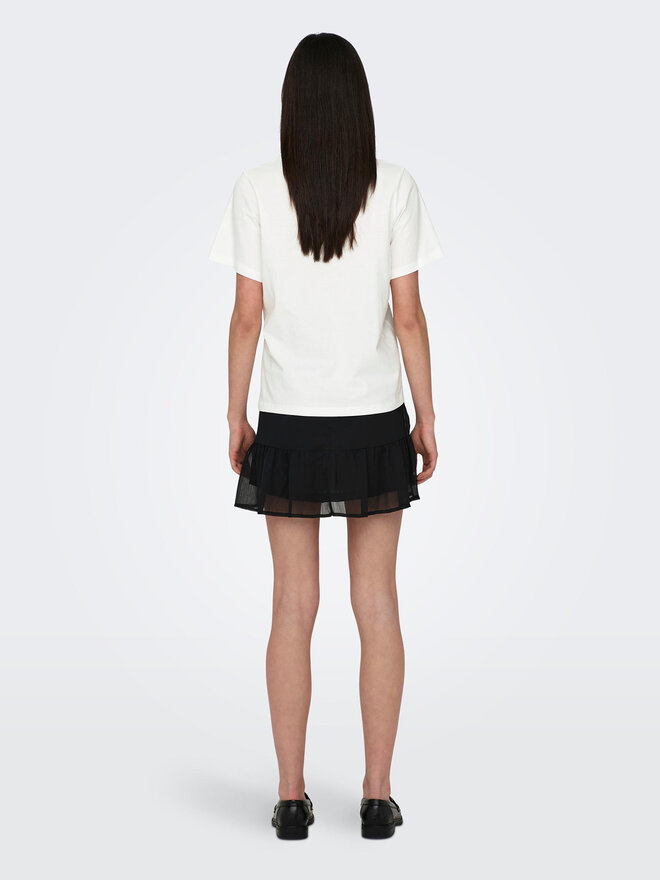 JDY JDY Camiseta Pisa 15292431 Blanco Regular Fit