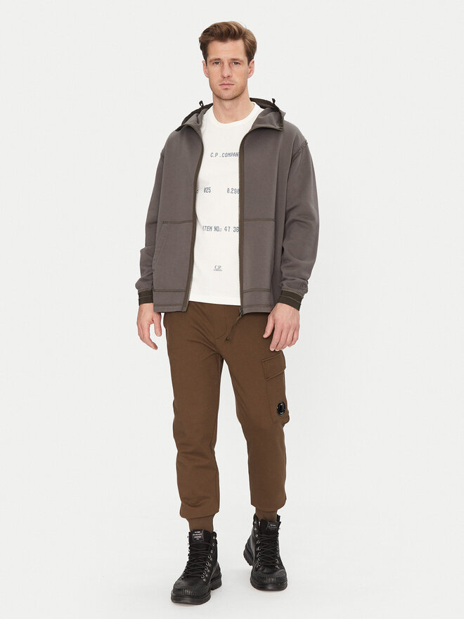 C.P. Company C.P. Company Футболка 18CMTS107A110301W Білий Regular Fit