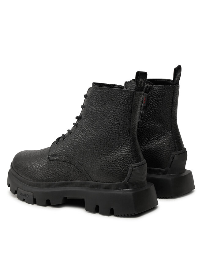 HUGO Schnürstiefeletten Hugo Fabyan 50523891 Schwarz