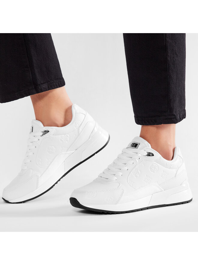 Guess Sneakers Guess Moxea2 FL5MX2 PEL12 Alb