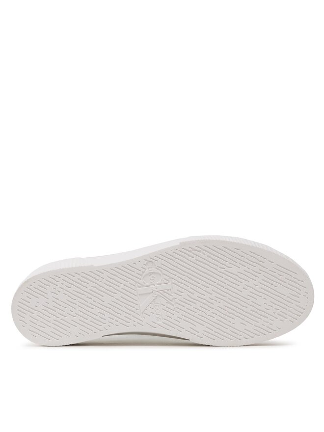 Calvin Klein Jeans Teniszcipő Calvin Klein Jeans Cupsole Low Txt YW0YW01033 Fehér
