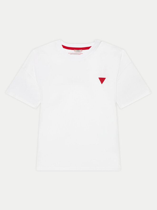 Guess Guess Marškinėliai L4YI08 K8HM4 Balta Oversize