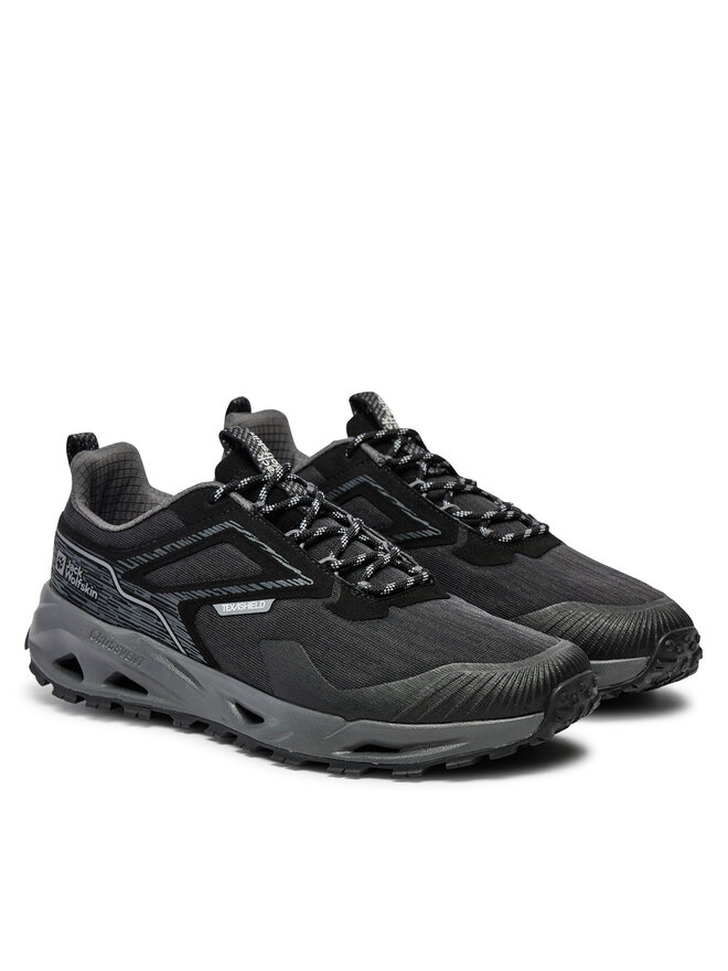 Jack Wolfskin Sneakersy Jack Wolfskin Prelight Texashield Low M A62077 Czarny