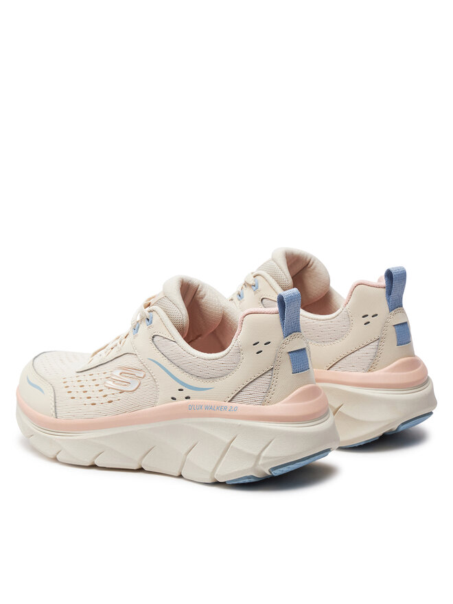 Sneakersy skechers d lux walker 2 0 daisy doll 150093 ntmt b ov 