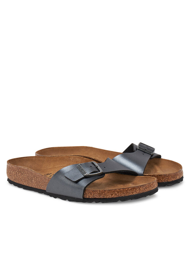 Birkenstock Nazouváky Birkenstock Madrid Birko-Flor 1021532 Šedá