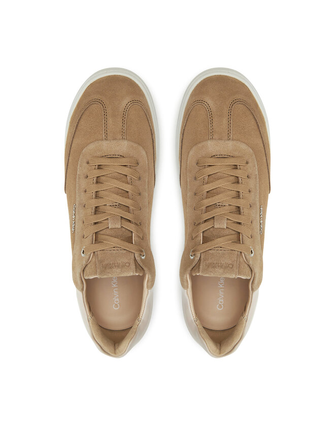 Calvin Klein Sneakers Calvin Klein Cupsole Lace Up - Sue HW0HW02436 Braun