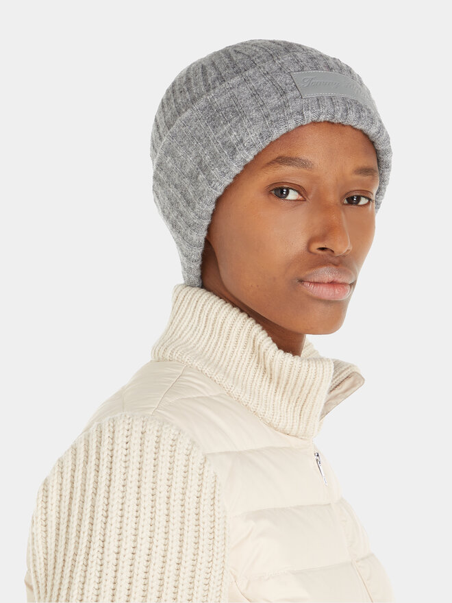 Tommy Hilfiger Kapa Tommy Hilfiger Twist AW0AW15325 Siva