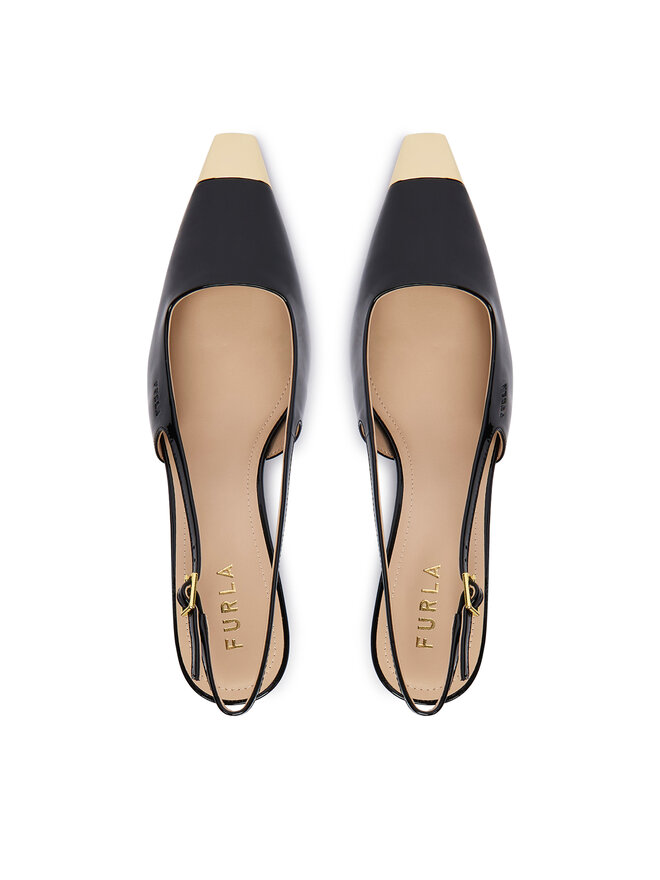 Furla Туфлі Furla Metal Slingback YM29FML X70000 CN O6000 Чорний