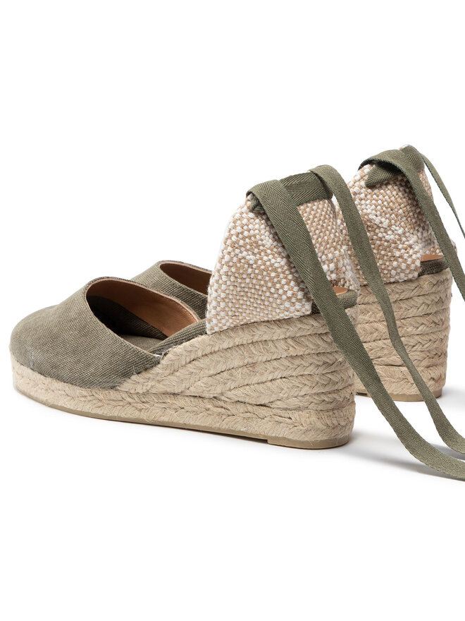 Castañer Espadrilles Castañer Carina/6/002 21644-414 Zöld
