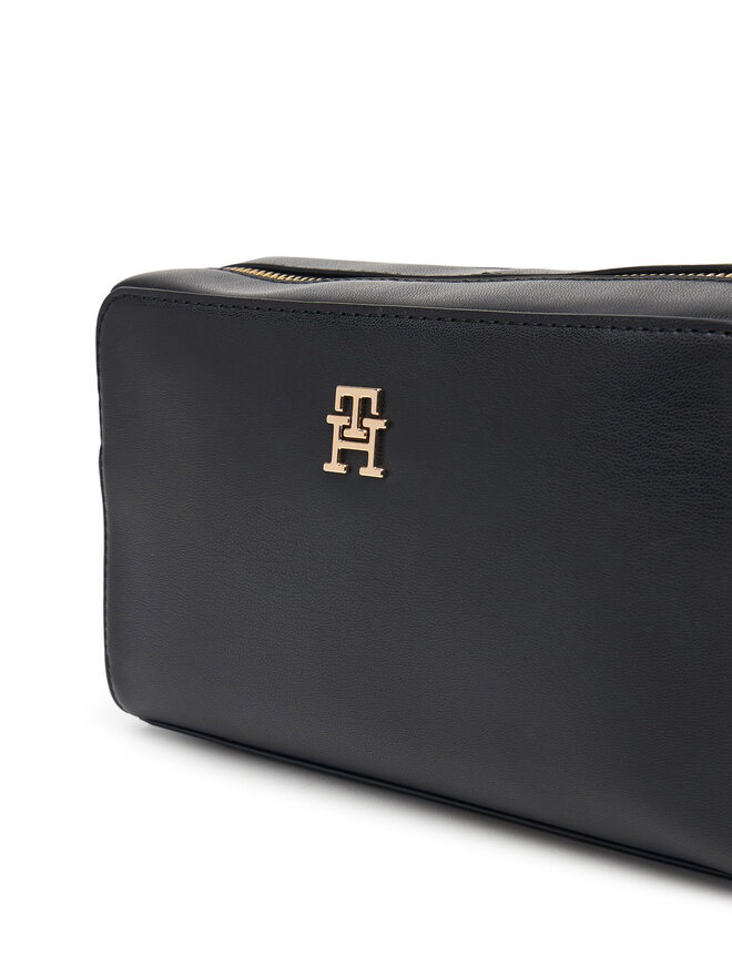 Tommy Hilfiger Handtasche Tommy Hilfiger Th Joy Camera Bag AW0AW19060 Schwarz
