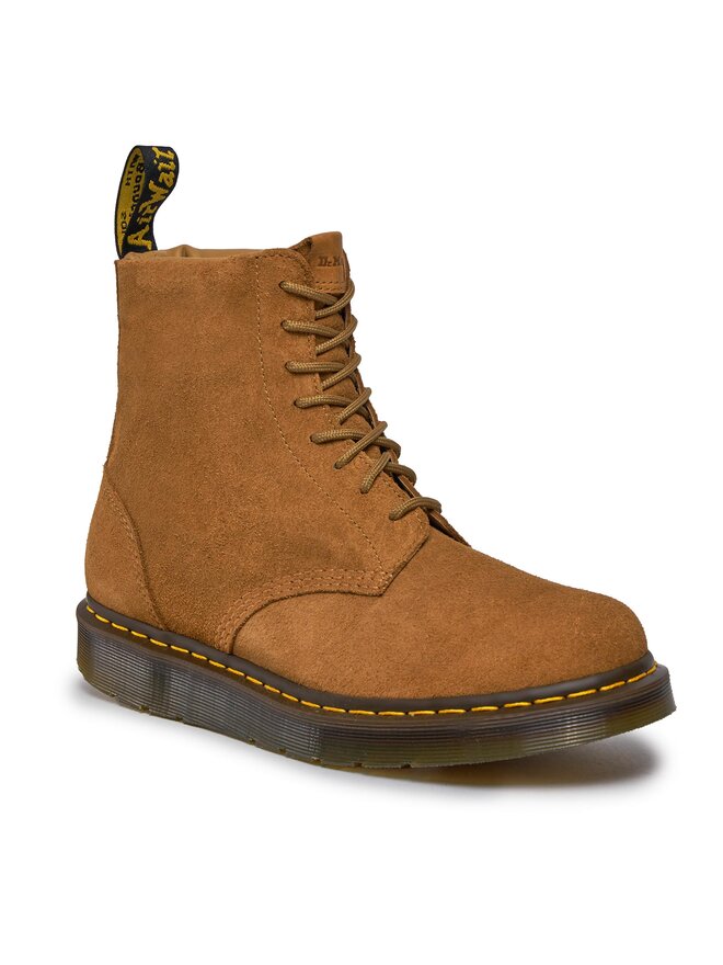 Dr. Martens Kozačky Dr. Martens Berman Leather Ankle 26589220 Hnědá