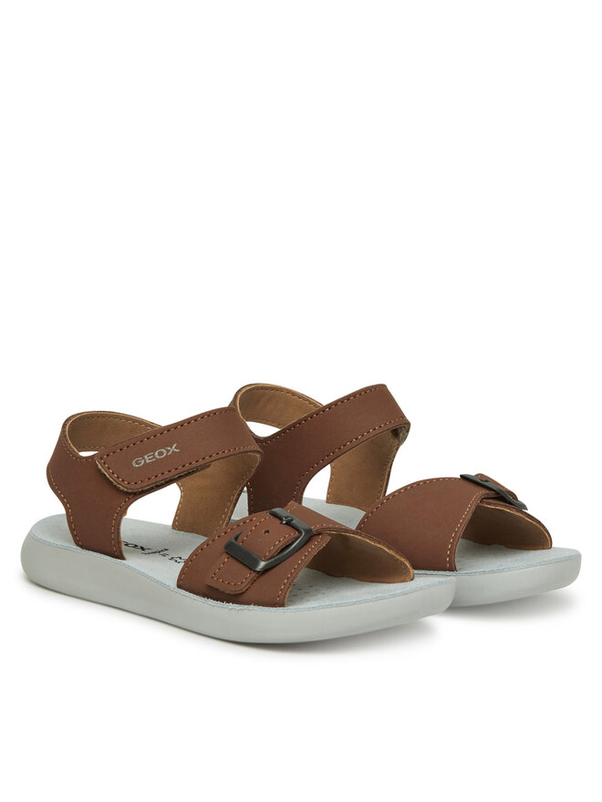 Geox Sandale Geox J Lightfloppy J45GQD 32 C6777 M Smeđa