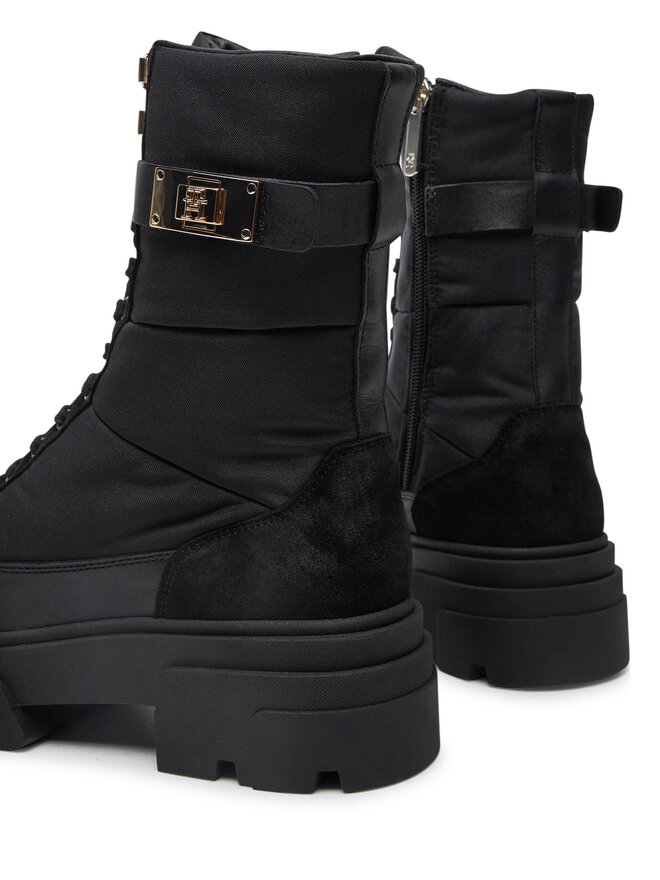 Tommy Hilfiger Bakancs Tommy Hilfiger FW0FW08246 Fekete