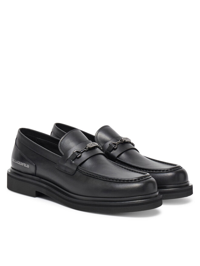 KARL LAGERFELD Μοκασίνια KARL LAGERFELD Kingston KL12215 Μαύρο