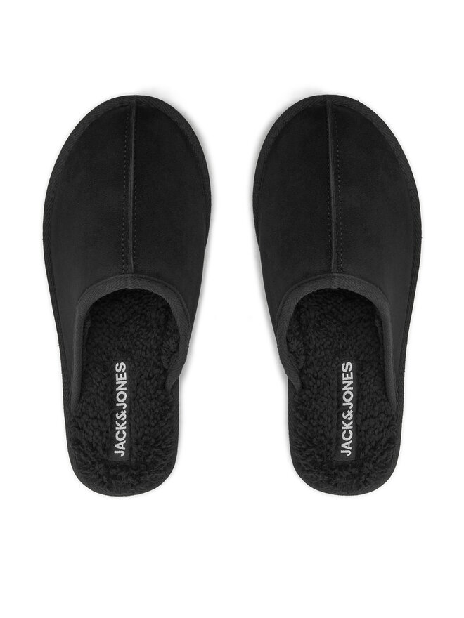 Jack&Jones Papucs Jack&Jones Jfwdudely Microfiber 12170309 Fekete