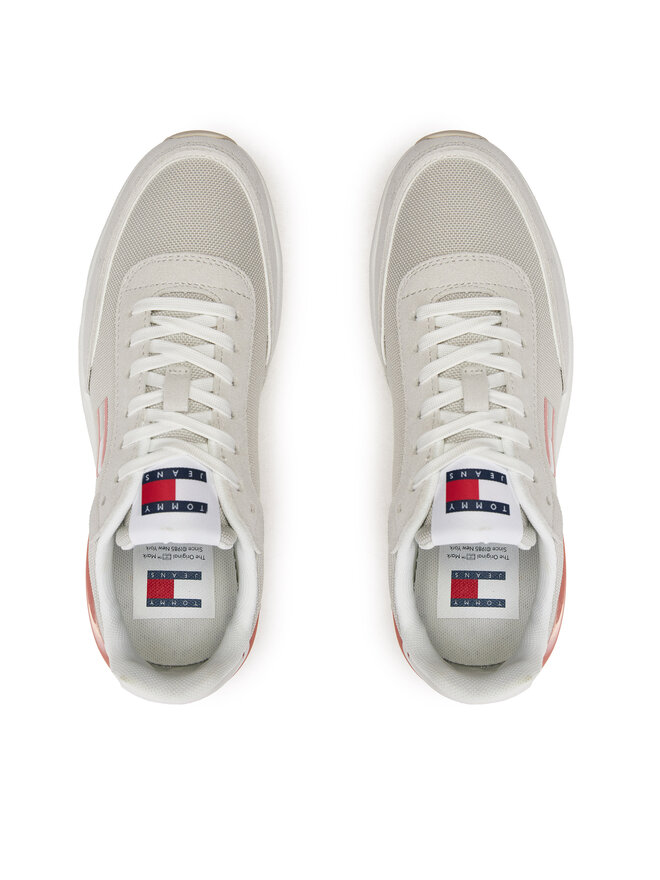 Tommy Jeans Сникърси Tommy Jeans Tjw Tech Runner Ess EN0EN02511 Сив