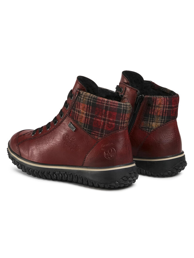 Rieker Botines Rieker Z4243-36 Guinda/burdeos