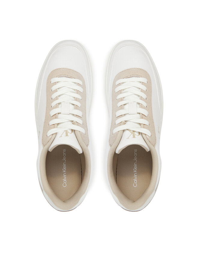 Calvin Klein Jeans Sneakers Calvin Klein Jeans Classic Cupsole Mg Canvas YM0YM01218 Bianco