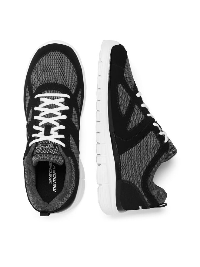 Skechers Сникърси Skechers BURNS AGOURA 52635 BKW Черен
